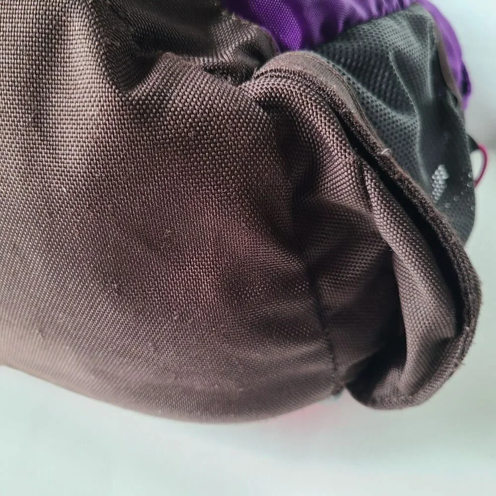 The North Face Jester Backpack Purple Brown Pink School Hiking Book Bag Pack